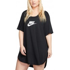 Nike Sportswear Women's Plus Size Essential Black Tunic Nike Sportswear Women's Plus Size Essential Black Tunic
