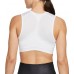 Nike Women's Air Dri-Fit Swoosh Sports White Bra Nike Women's Air Dri-Fit Swoosh Sports White Bra