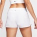 Nike Women's Dri-FIT 3'' Running White Shorts