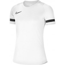Nike Women's Dri-FIT Academy Soccer White Shirt Nike Women's Dri-FIT Academy Soccer White Shirt