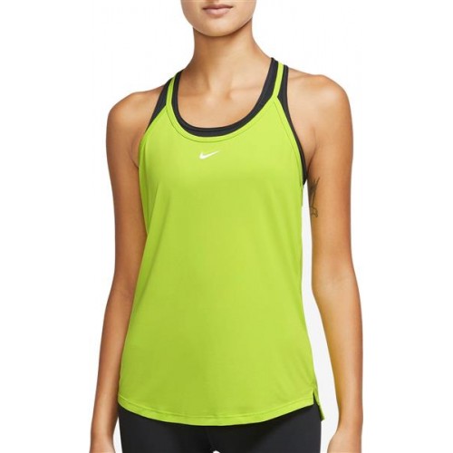 Nike Women's Dri-FIT Elastika Training Tank Atomic Green Top Nike Women's Dri-FIT Elastika Training Tank Atomic Green Top