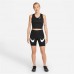 Nike Women's Dri-FIT Fast Mid-Rise Swoosh Black Shorts Nike Women's Dri-FIT Fast Mid-Rise Swoosh Black Shorts