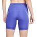 Nike Women's Dri-FIT Fast Mid-Rise Swoosh Lapis Shorts