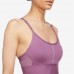 Nike Women's Dri-FIT Indy Light-Support Padded Longline Sports Light Bordeaux Bra