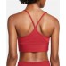 Nike Women's Dri-FIT Indy Light-Support Padded Longline Sports Pomegranate Bra Nike Women's Dri-FIT Indy Light-Support Padded Longline Sports Pomegranate Bra