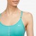 Nike Women's Dri-FIT Indy Light-Support Padded Longline Sports Washed Teal Bra