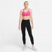 Nike Women's Dri-FIT Indy Light-Support Padded V-Neck Sports Active Pink Bra