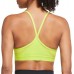 Nike Women's Dri-FIT Indy Light-Support Padded V-Neck Sports Atomic Green Bra