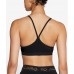 Nike Women's Dri-FIT Indy Light-Support Padded V-Neck Sports Black Bra Nike Women's Dri-FIT Indy Light-Support Padded V-Neck Sports Black Bra