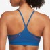 Nike Women's Dri-FIT Indy Light-Support Padded V-Neck Sports Court Blue Bra Nike Women's Dri-FIT Indy Light-Support Padded V-Neck Sports Court Blue Bra