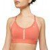 Nike Women's Dri-FIT Indy Light-Support Padded V-Neck Sports Madder Root Bra Nike Women's Dri-FIT Indy Light-Support Padded V-Neck Sports Madder Root Bra