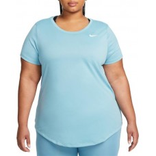 Nike Women's Dri-FIT Legend Training Worn Blue T-Shirt Nike Women's Dri-FIT Legend Training Worn Blue T-Shirt