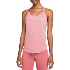 Nike Women's Dri-FIT One Elastika Tank Archaeo Pink Top
