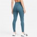 Nike Women's Dri-FIT One Luxe Mid-Rise Ash Green Leggings