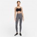 Nike Women's Dri-FIT One Luxe Mid-Rise Iron Grey Leggings