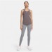 Nike Women's Dri-FIT One Luxe Slim Fit Strappy Tank Violet Ore Top