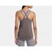 Nike Women's Dri-FIT One Luxe Slim Fit Strappy Tank Violet Ore Top