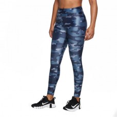 Nike Women's Dri-FIT One Mid-Rise Camo Thunder Blue Leggings Nike Women's Dri-FIT One Mid-Rise Camo Thunder Blue Leggings