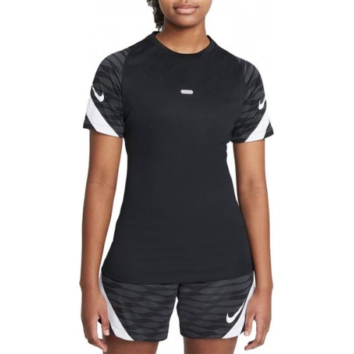 Nike Women's Dri-Fit Strike Soccer Short Sleeve Black/Anthracite Shirt Nike Women's Dri-Fit Strike Soccer Short Sleeve Black/Anthracite Shirt