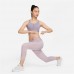 Nike Women's Dri-FIT Swoosh Zip-Front Medium-Support Padded Sports Violet Haze Bra Nike Women's Dri-FIT Swoosh Zip-Front Medium-Support Padded Sports Violet Haze Bra