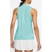Nike Women's Dri-FIT Victory Sleeveless Golf Lght Dew/Bright Mango/Wht Polo Nike Women's Dri-FIT Victory Sleeveless Golf Lght Dew/Bright Mango/Wht Polo