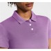 Nike Women's Dri-FIT Victory Textured Short Sleeve Golf Violet Shock/Red Plum/Wht Polo Nike Women's Dri-FIT Victory Textured Short Sleeve Golf Violet Shock/Red Plum/Wht Polo