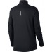 Nike Women's Element  Running 1/2-Zip Long Sleeve Black Shirt