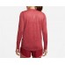 Nike Women's Element Running Crewneck Pomegranate Pullover