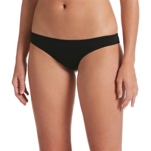 Nike Women's Essential Cheeky Bikini Black Bottoms Nike Women's Essential Cheeky Bikini Black Bottoms