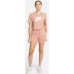 Nike Women's Essential Futura Crop Rose Whisper Top Nike Women's Essential Futura Crop Rose Whisper Top