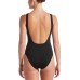 Nike Women's Essential U-Back One Piece Black Swimsuit