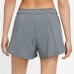 Nike Women's Flex Essential 2-in-1 Smoke Grey/Black Shorts Nike Women's Flex Essential 2-in-1 Smoke Grey/Black Shorts