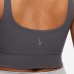Nike Women's Luxe Cropped Novelty Tank MEDIUM ASH Top