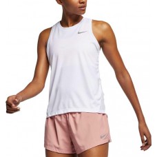 Nike Women's Miler Running Tank White Top