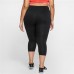 Nike Women's One Dri-Fit 3/4 Black Tights
