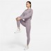 Nike Women's One Luxe 7/8 Lacing Purple Smoke Tights