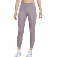 Nike Women's One Luxe 7/8 Lacing Purple Smoke Tights