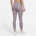 Nike Women's One Luxe 7/8 Lacing Purple Smoke Tights