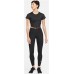 Nike Women's One Luxe Slim Fit Printed Black Shirt Nike Women's One Luxe Slim Fit Printed Black Shirt