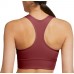 Nike Women's Padded Pro Longline Sports Canyon Rust Bra