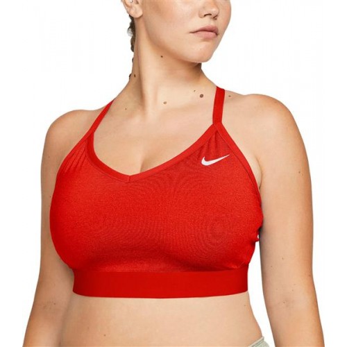 Nike Women's Plus Size Solid Indy Sports Chile Red Bra Nike Women's Plus Size Solid Indy Sports Chile Red Bra