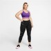 Nike Women's Plus Size Solid Indy Sports Wild Berry Bra