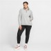 Nike Women's Plus Size Sportswear Essential 1/4-Zip Fleece Dk Grey Heather Top