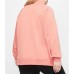 Nike Women's Plus Size Sportswear Essential 1/4-Zip Fleece Pink Quartz Top Nike Women's Plus Size Sportswear Essential 1/4-Zip Fleece Pink Quartz Top