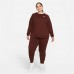 Nike Women's Plus Size Sportswear Essential Fleece Bronze Eclipse Pants
