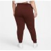 Nike Women's Plus Size Sportswear Essential Fleece Bronze Eclipse Pants