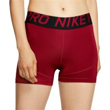 Nike Women's Pro 3'' Gym Red Shorts Nike Women's Pro 3'' Gym Red Shorts