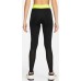 Nike Women's Pro Black/Volt Tights Nike Women's Pro Black/Volt Tights