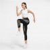 Nike Women's Pro Dri-FIT High-Waisted 7/8 Graphic Black/White Leggings