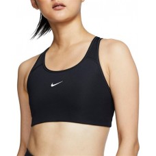 Nike Women's Pro Swoosh Medium-Support Padded Sports Black Bra Nike Women's Pro Swoosh Medium-Support Padded Sports Black Bra
